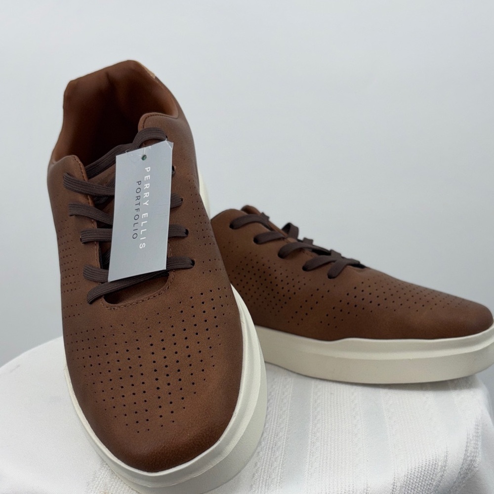 Perry Ellis Portfolio Men's Casual Sneakers, Size 7